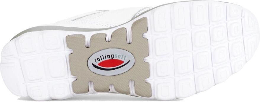 Gabor rollingsoft sensitive 86.966.50 dames rollende wandelsneaker Wit - Foto 5