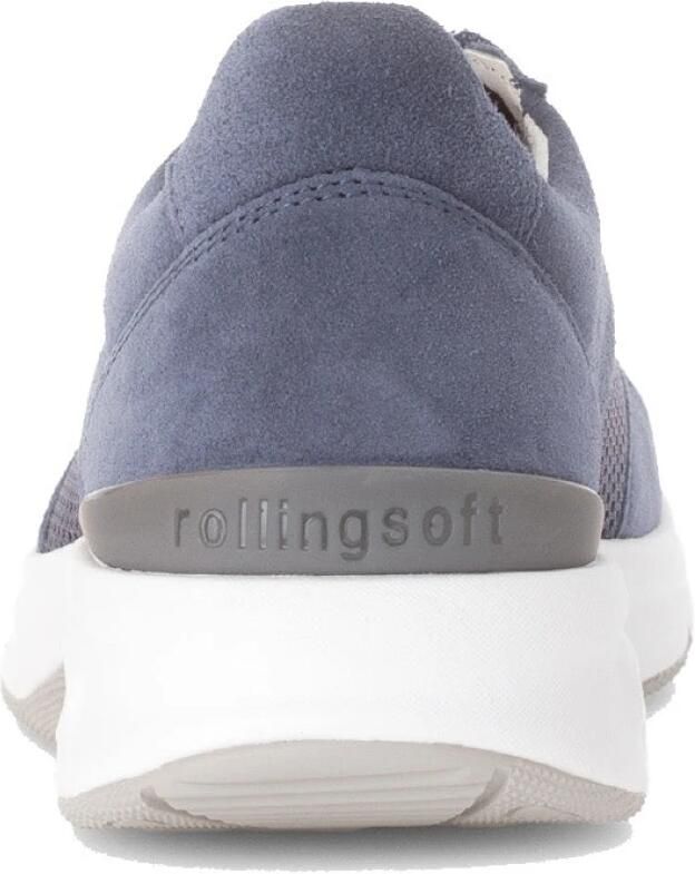 Gabor rollingsoft sensitive 86.897.16 dames rollende wandelsneaker Blauw - Foto 3