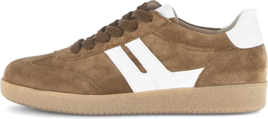 Gabor Dames Sneaker Breedte F Bruin - Foto 10