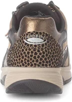 Gabor Rollingsoft Sneakers met sleehak veterschoen halfhoge schoen vrijetijdsschoen met extra ritssluiting - Foto 5