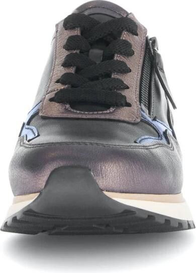 Gabor 76.378.57 sneaker zwart combi 38.5 - Foto 5