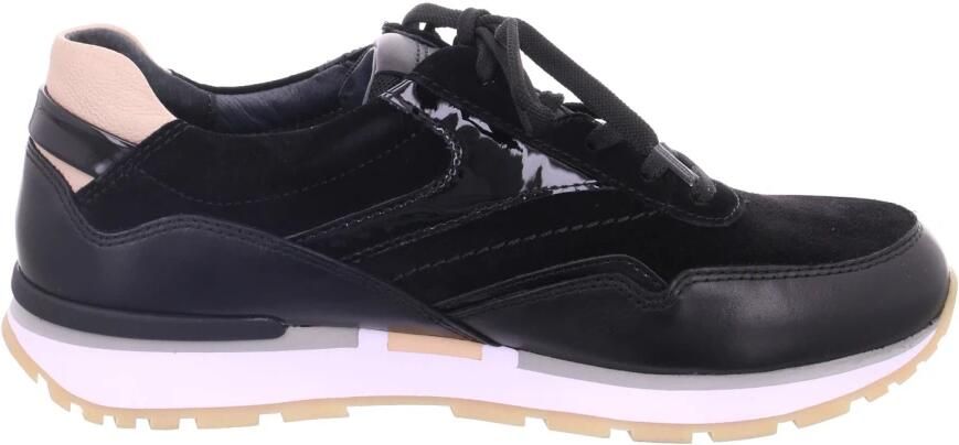 Gabor Zwarte en Roze Suède Sportmand Black Dames - Foto 4