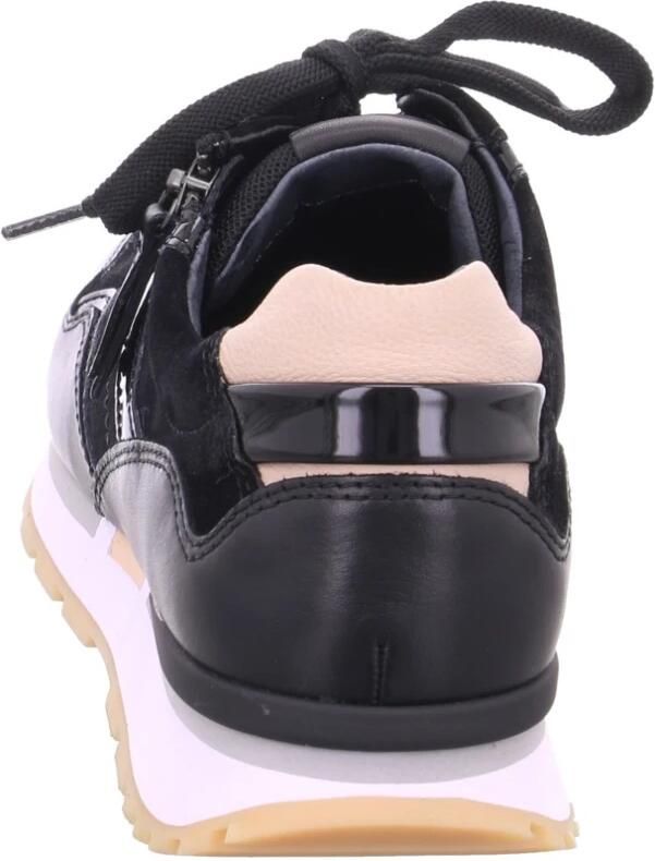 Gabor Zwarte en Roze Suède Sportmand Black Dames - Foto 3