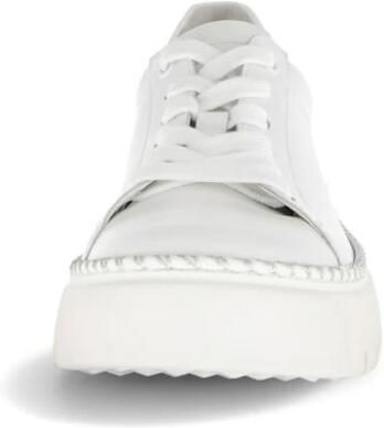 Gabor Plateausneakers vrijetijdsschoen lage schoen veterschoen met contrast-raamnaad