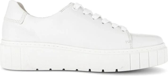 Gabor Moderne damessneaker in effen kleur - Foto 2