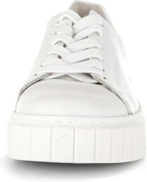 Gabor Moderne damessneaker in effen kleur - Foto 3