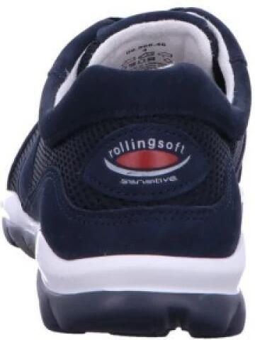 Gabor rollingsoft sensitive 06.966.46 dames rollende wandelsneaker blauw - Foto 5