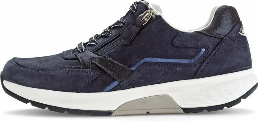 Gabor 46.878.36 Blauwe Rolling Soft sneaker wijdte G - Foto 4
