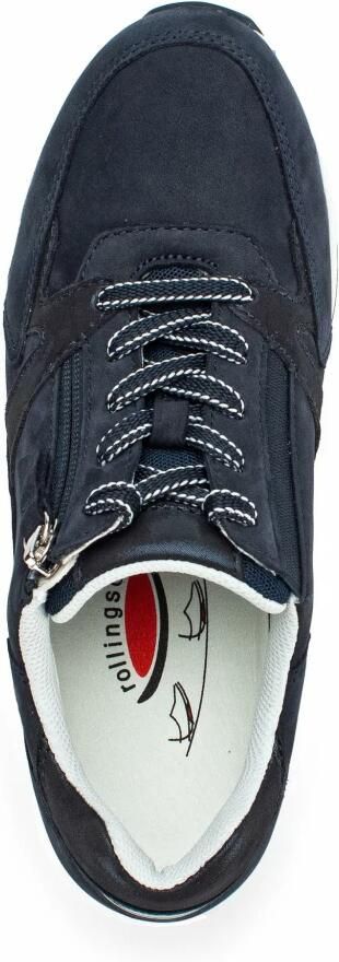 Gabor 46.878.36 Blauwe Rolling Soft sneaker wijdte G - Foto 5