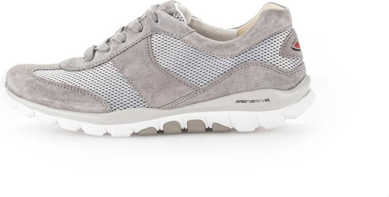 Gabor Zilveren Veterschoenen voor wandelen Gray Dames - Foto 2