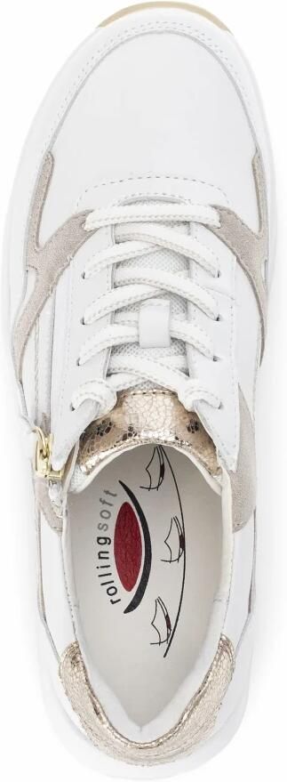 Gabor -Rollingsoft- Sneakers- wit Leer art 66.958 52- Dames - Foto 5