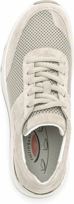Gabor Rollingsoft Sneakers met sleehak vrijetijdsschoen lage schoen veterschoen logo op de hiel - Foto 4