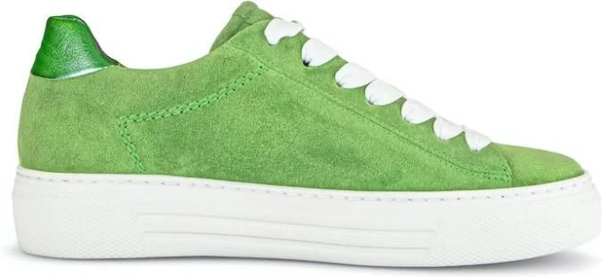 Gabor Plateausneakers Florence met subtiele contrastafwerking vrijetijdsschoen halfhoge schoen veterschoen - Foto 5