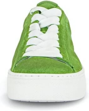 Gabor Plateausneakers Florence met subtiele contrastafwerking vrijetijdsschoen halfhoge schoen veterschoen - Foto 6