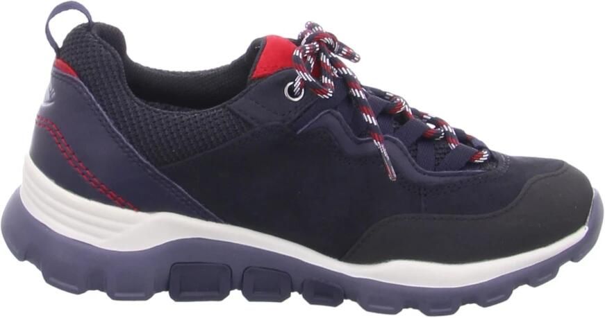 Gabor rollingsoft sensitive 96.927.46 dames rollende wandelsneaker blauw waterdicht - Foto 3