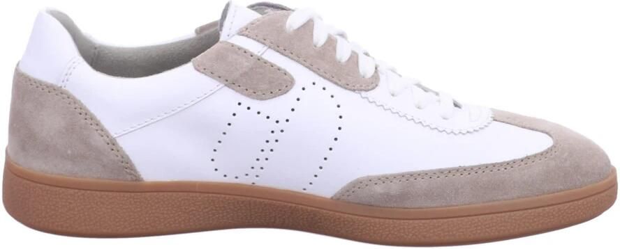 Pius Gabor Sneakers vrije tijd schoen veterschoen lage schoen met perforatie g-wijdte