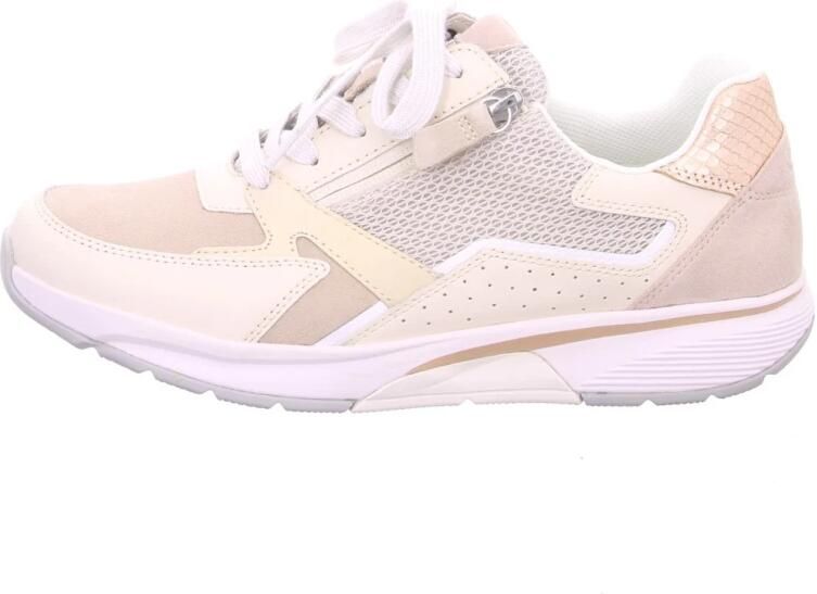 Gabor Rollingsoft Sneakers met sleehak vrijetijdsschoen lage schoen veterchoen in sportieve materiaalmix - Foto 7