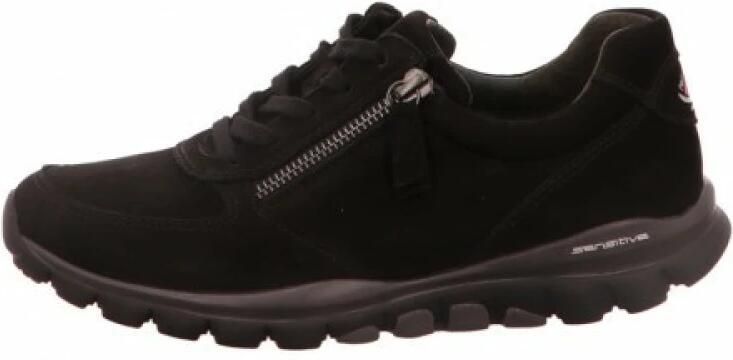 Gabor Rollingsoft Sneakers met sleehak vrijetijdsschoen lage schoen veterschoen met optifit verwisselbare inlegzool - Foto 11