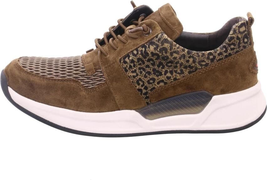 Gabor rollingsoft sensitive 96.955.81 dames rollende wandelsneaker bruin - Foto 3