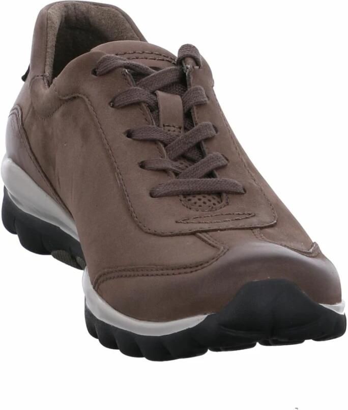 Gabor Rollingsoft Sneakers met sleehak met logo-opdruk op de hiel vrijetijdsschoen lage schoen veterschoen - Foto 2
