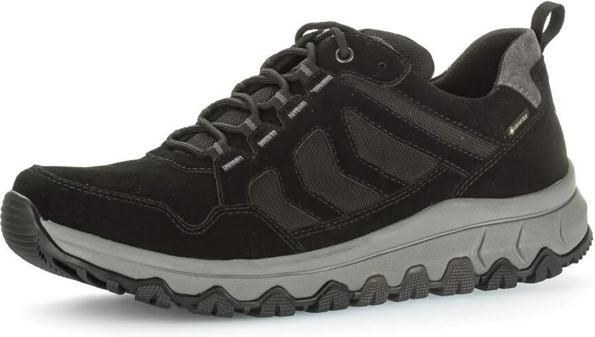 Pius Gabor rollingsoft sensitive 8005.50.01 heren rollende wandelsneaker zwart waterdicht - Foto 2
