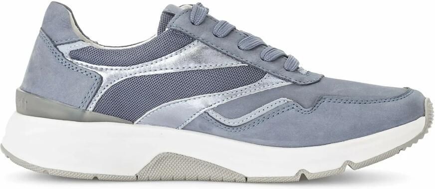 Gabor Rollingsoft Sneakers blauw Leer Dames - Foto 3