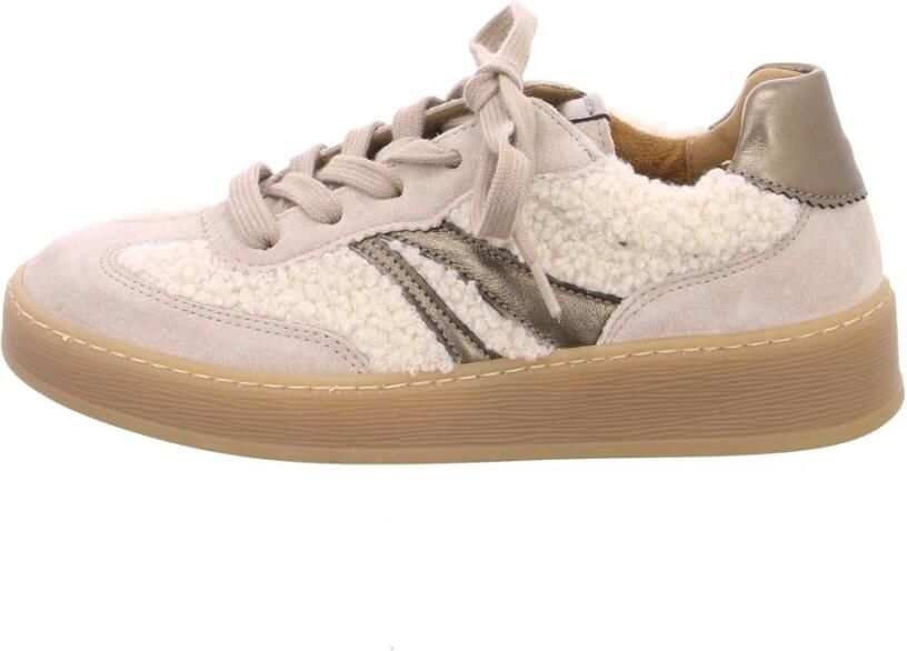 GABOR Sneakers laag beige bruin goud - Foto 2