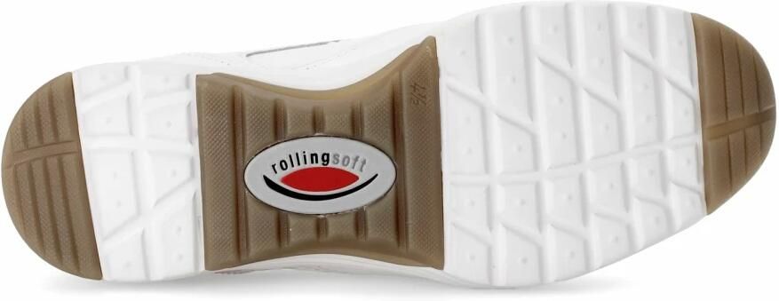 Gabor Rollingsoft Sneaker 86.978.51 Wit Glad Leer - Foto 3
