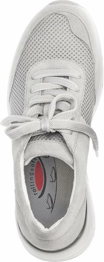 Gabor Rollingsoft Sneakers met sleehak in sportief ontwerp vrijetijdsschoen lage schoen veterschoen - Foto 2
