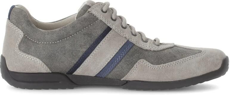 Pius Gabor Sneakers vrijetijdsschoen lage schoen veterschoen met contrastafwerking breedte g