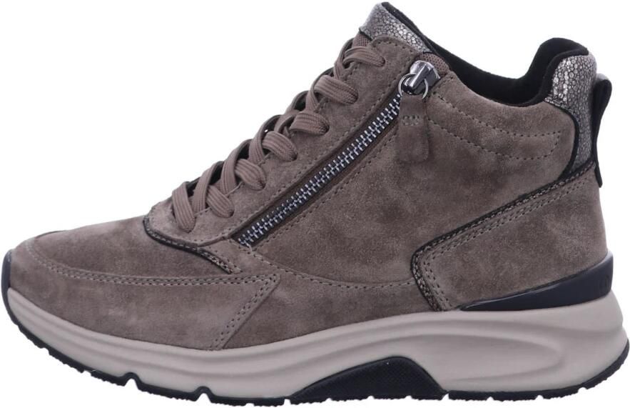 Gabor Dames Veterschoenen 56.887.30 Rolling Soft Taupe - Foto 5