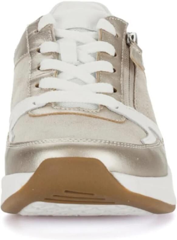 Gabor Rollingsoft Gabor Veterschoen Rolling Soft Rits Beige Goud - Foto 3