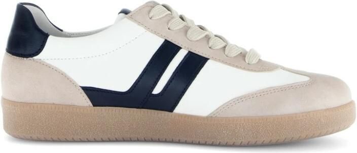 GABOR Sneakers laag beige zwart offwhite