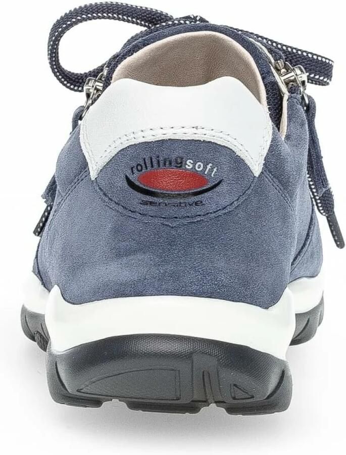 Gabor Dames Sportieve veterschoenen blauw - Foto 11