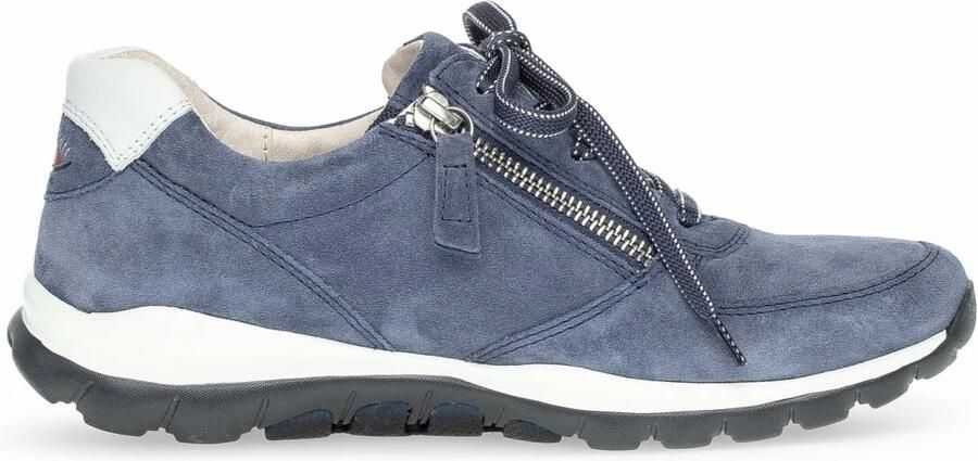 Gabor Dames Sportieve veterschoenen blauw - Foto 13