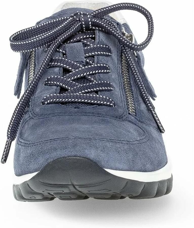 Gabor Dames Sportieve veterschoenen blauw - Foto 10