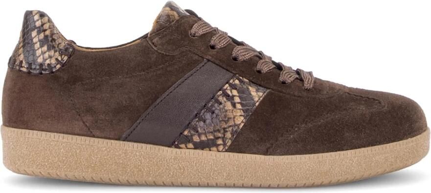 GABOR Sneakers laag chocoladebruin