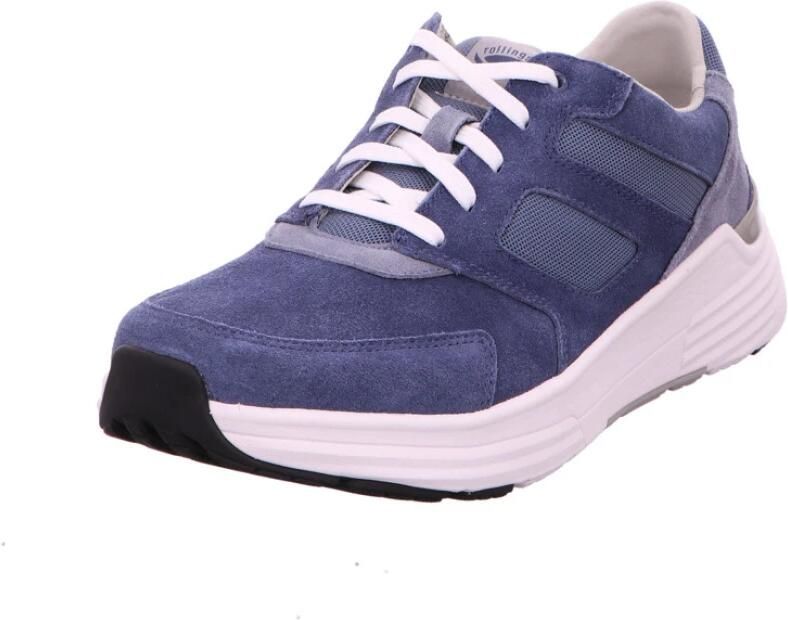 Gabor Rollingsoft Heren sneaker Artikel 8012.10.01 Blauw jeansblauw - Foto 5