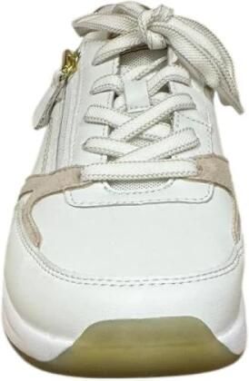 Gabor Rollingsoft Gabor -Rollingsoft- Sneakers- wit Leer art 66.958 52- Dames - Foto 13