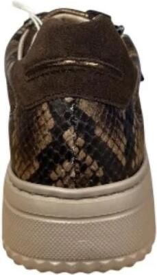 Gabor 6016.01.001 Sneakers Bruin Suede Dames Breedtemaat K Bruin - Foto 5