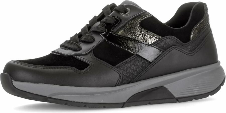 Gabor Dames Sneakers 0106.03.001 Rolling Soft Zwart - Foto 2