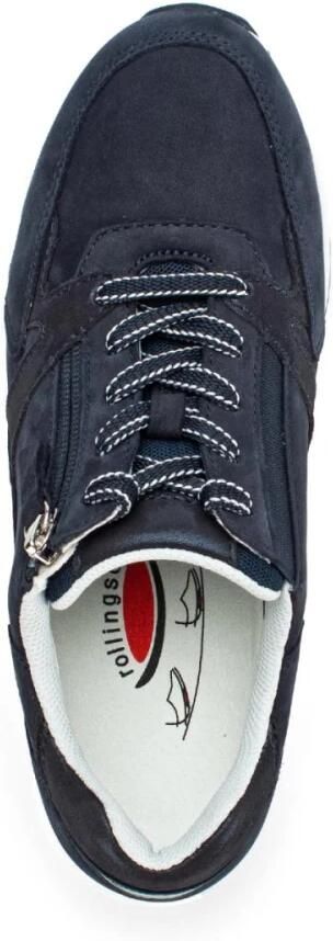 Gabor Rollingsoft Sneakers met sleehak met optifit verwisselbare binnenzool vrijetijdsschoen lage schoen veterschoen - Foto 15
