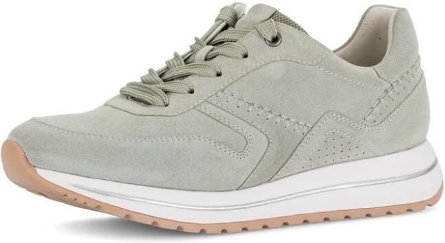 Gabor Dames Sneaker Pino Breedte H Groen - Foto 8
