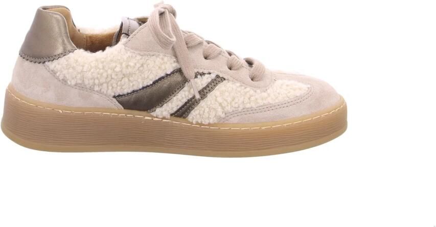 GABOR Sneakers laag beige bruin goud