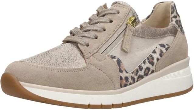 GABOR Lage Sneakers Dames 307 Maat: 38 Materiaal: Suède Kleur: Beige - Foto 4