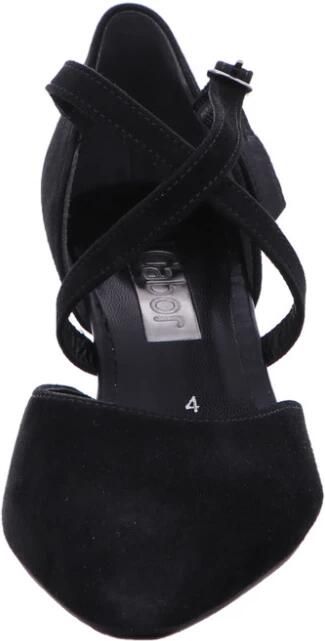 Gabor Gesppumps avondschoen feestelijke schoen trechterhak met stretchinzet - Foto 3