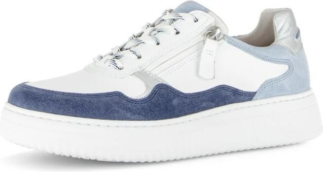 Gabor 86.408 Sneaker White Jeans Silver K - Foto 2
