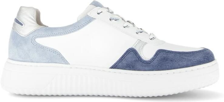 Gabor 86.408 Sneaker White Jeans Silver K - Foto 7