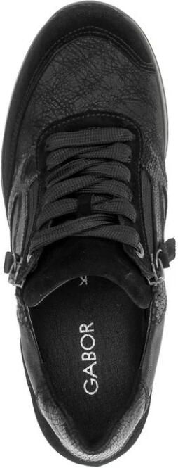 Gabor art. 6020.02.001 zwart dames K leest sneaker - Foto 5