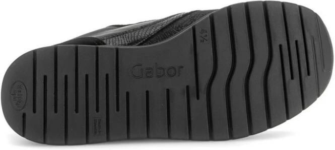 Gabor art. 6020.02.001 zwart dames K leest sneaker - Foto 6